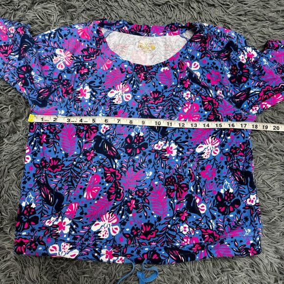 Lilly Pulitzer Luxletic Emmaline Pullover Top Size Medium - Picture 4 of 7
